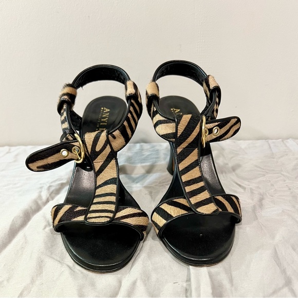 Beautiful Italian made Anyi Lu shoes, Women’s size 38 EUR or 7 1/2 US - Picture 1 of 7